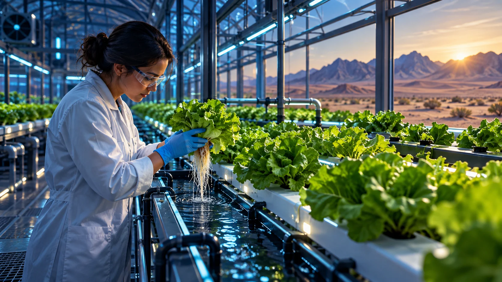 Can We Grow Fresh Food in the Desert?