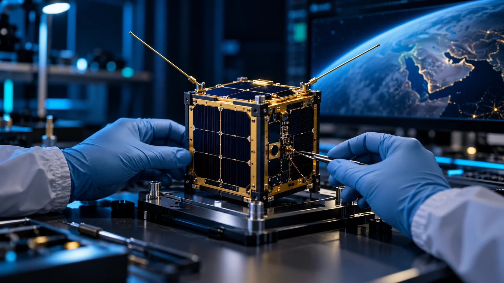 A Small Satellite, a Big Classroom: Qatar’s QUbeSat1